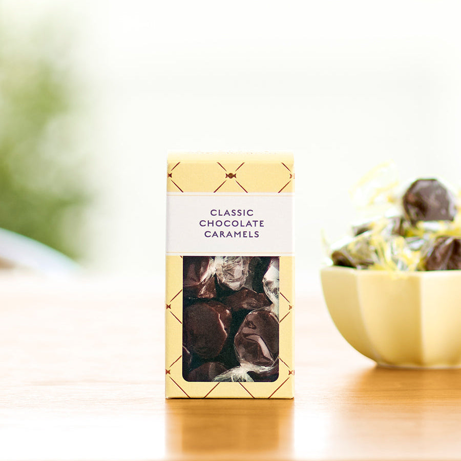 Klassiske Chokoladekarameller i Tiny fra Karamel Kompagniet